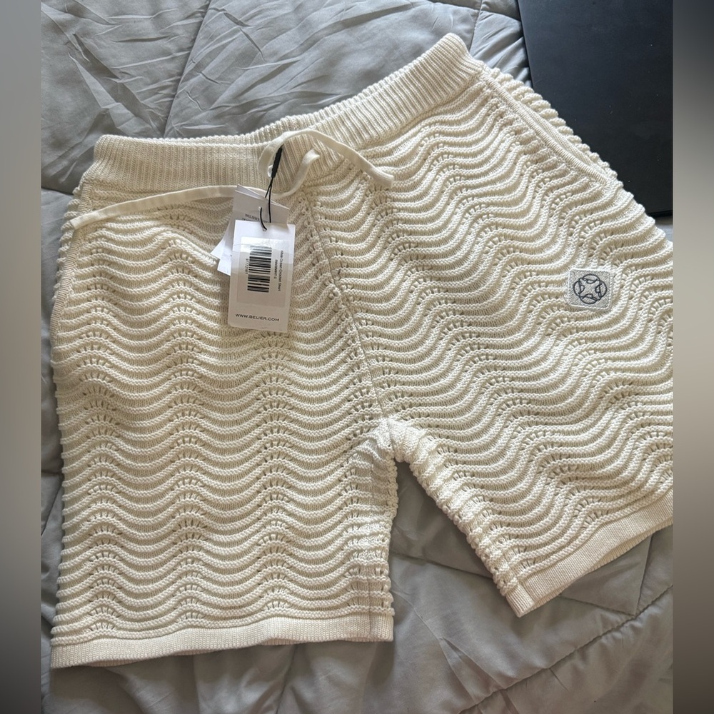 White Ocean Crochet Short - New Never Worn. Sze S